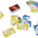 Carte da gioco UNO, giochi per tutta la famiglia, Mattel Games
