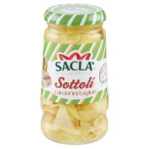 Saclà Carciofini tagliati sott'olio 4x80 gr