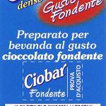 Ciobar Preparato per Bevanda, Denso e Cremoso, al gusto Fondente - 115 gr