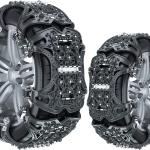 Catene da neve universali per auto, suv, furgone, camion, per pneumatici 165-285 mm, con pala, chiave inglese e guanti