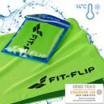 Asciugamano in microfibra, Airflip, asciugamano rinfrescante per per lo sport e la palestra, corsa, trekking, viaggio e yoga, 100x30cm