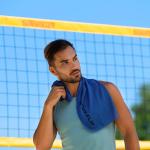 Asciugamano in microfibra, Airflip, asciugamano rinfrescante per per lo sport e la palestra, corsa, trekking, viaggio e yoga, 100x30cm
