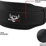 Ceinture d'haltérophilie, support lombaire, ceinture de gym, musculation, décollage, squat, deadlifts, exercice de fitness, pour Homme et Femme, rembourré en néoprène.