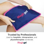 Borsa Ghiaccio Riutilizzabile per Gonfiore, Lesioni, Sollievo dal Dolore, Crioterapia, Magic Gel, Impacco Ghiaccio, Gel Riutilizzabile per Infortuni