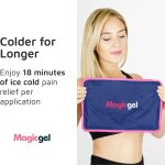 Borsa Ghiaccio Riutilizzabile per Gonfiore, Lesioni, Sollievo dal Dolore, Crioterapia, Magic Gel, Impacco Ghiaccio, Gel Riutilizzabile per Infortuni