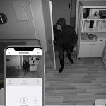 Videosorveglianza, 4 telecamere WIFI con HDD da 1 TB, Sistema di telecamere di sicurezza WiFi wireless 3M Super HD