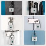 Lucchetto a Impronta Digitale – Impermeabile, Ricarica USB, Sicurezza Senza Chiave