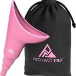 Pitch and Trek, tragbares Urinal für Frauen, zum Stehpinkeln, Frauenpikono für unterwegs