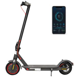 Monopattino Elettrico, Autonomia 30 km, Motore 350W, nuovo 2023 AOVOPRO, scooter elettrico, ES80 M365, nero