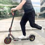 Scooter électrique, 30 km d'autonomie, moteur 350W, nouveau 2023 AOVOPRO, scooter électrique, ES80 M365, noir
