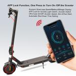 Scooter électrique, 30 km d'autonomie, moteur 350W, nouveau 2023 AOVOPRO, scooter électrique, ES80 M365, noir