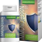 Immunoferrin D3, Integratore di Lattoferrina con Vitamina C, D e Zinco