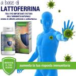 Immunoferrin D3, Integratore di Lattoferrina con Vitamina C, D e Zinco