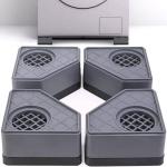 Rehausseurs pour meubles, pieds antivibrations pour machine à laver, universel en caoutchouc