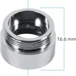 Adaptateur de mitigeur avec robinet, pour douche, machine à laver, 3 voies, acier inoxydable, avec adaptateurs