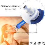 Borraccia da corsa, morbida, leggera, pieghevole, igienica, 500 ml, per diverse attività sportive, corsa, ciclismo, passeggiate