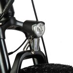 Vélo électrique pour adultes, 26 pouces, Vélo électrique de ville, avec amortisseur à l'avant, avec moteur bafang 500W, batterie amovible Samsung 48V 17.5AH, GUNAI GN26