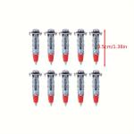 Tasselli Metallici ad Espansione - Bulloni per Pareti Cave Cartongesso Pannelli in Legno - diametro foro 6.5 mm – 3.5 cm - 25 Pezzi 