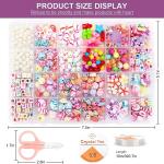 Kits de perles de bricolage pour la fabrication de bijoux Bracelets et colliers