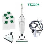Scopa Elettrica leggera Vorwerk Folletto Aspirapolvere Vk 220 S Rigenereato, come nuovo, garanzia 6 mesi, colore bianco