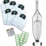 Scopa Elettrica leggera Vorwerk Folletto Aspirapolvere Vk 220 S Rigenereato, come nuovo, garanzia 6 mesi, colore bianco