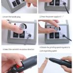 Perceuse à ongles électrique professionnelle 20000 tr/min