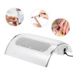 Aspiratore polveri, con 3 ventole, cuscino morbido, per nail art ricostruzione unghie, 34 cm