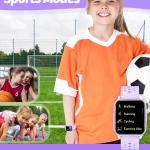 Smartwatch Bambini Butele 4–16 anni – Fitness Tracker, Giochi & Sonno