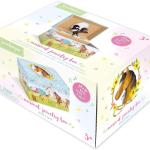 Porta Gioielli con Cavallo Roteante, Design a Stalla, Musica di Home on The Range, JewelKeeper