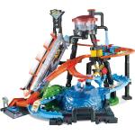Autolavaggio Hot Wheels Ultimate con alligatore incl.1 macchinina cambia colore.