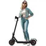 AOVO T1 Pro – Monopattino Elettrico ABE (10 Pollici, Nero)