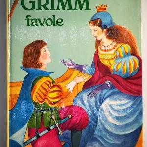 Libro di favole, Grimm, Lito editrice, del 1987, libro usato, seconda mano, ottime condizione, riciclato