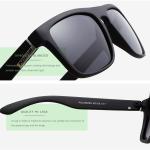 Lunettes de soleil KDeam Sport, lunettes de soleil pour hommes, verres rouges