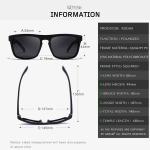 Lunettes de soleil KDeam Sport, lunettes de soleil pour hommes, verres rouges