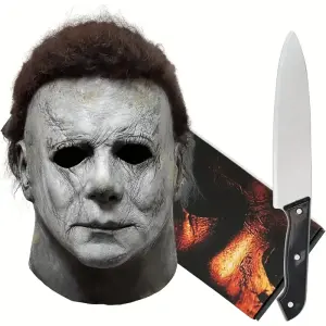 Maschera in Lattice Naturale Halloween-Funky – Costume da Paura Accessorio Unisex