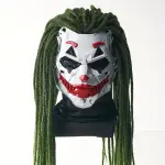 Maschera Costume Clown Horror Unica – Design Spaventoso Full-Face