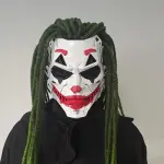 Maschera Costume Clown Horror Unica – Design Spaventoso Full-Face