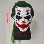 Maschera Costume Clown Horror Unica – Design Spaventoso Full-Face