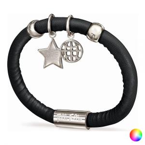 Bracciale da Donna, Folli Follie, Nero, 16 cm, in pelle