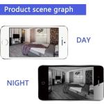telecamera ip camera hd 720p wireless led ir lan motorizzata wifi rete internet