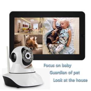 telecamera ip camera hd 720p wireless led ir lan motorizzata wifi rete internet