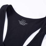 Canotta fitness, palestra, bodybuilding, canottiera smanicato in cotone, sport tank top, Cabeen Beast, nero