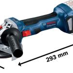 Bosch Professional 18V System Meuleuse Ang. à batterie Gws 18V-7, disque 125Mm