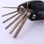 VeloChampion Multitool per Bicicletta Attrezzi per Manutenzione con 15 Funzioni