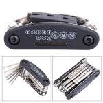 VeloChampion Multitool per Bicicletta Attrezzi per Manutenzione con 15 Funzioni