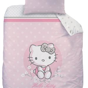 Hello Kitty Bettwäscheset, Baumwolle, Pink, 135 x 200 cm
