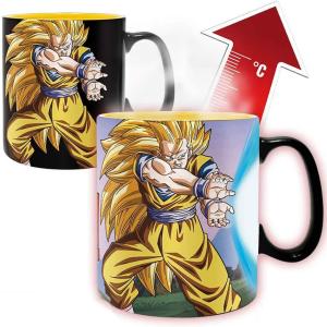 Tazza Dragon Ball, cambia colore, 460 ml, Kamehameha