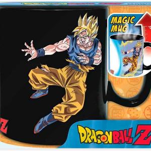 Tazza Dragon Ball, cambia colore, 460 ml, Goku VS Buu