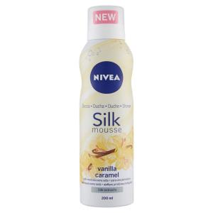 NIVEA Doccia schiuma Silk Mousse Vanilla Caramel 200 ml