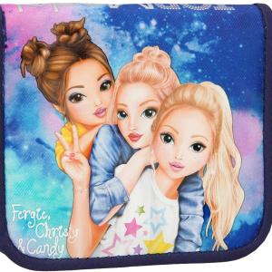Portamonete, TopModel Acquerello, Blu, Circa 3 x 12 x 10 cm, Depesche